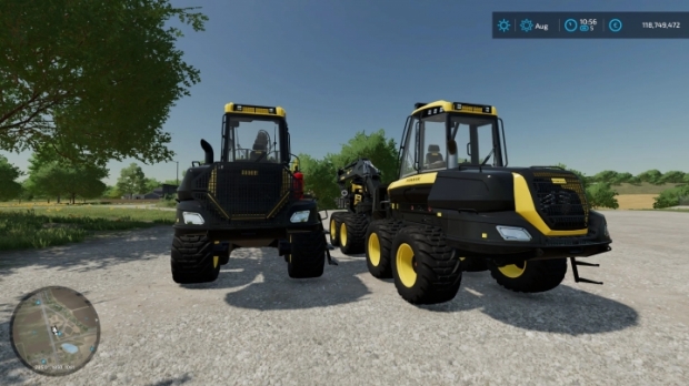 FS22 - Ponsse Bison and Cobra V1.0