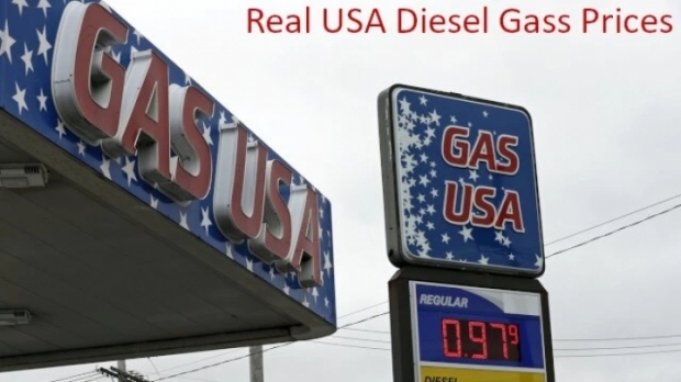 ATS - Real USA Diesel Gas Prices 08.11 (1.42.x)