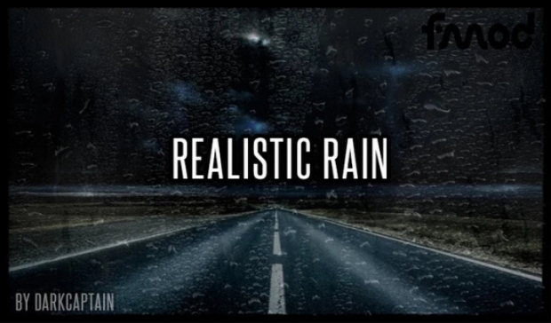 ETS2 - Realistic Rain V4.0.2 (1.43.x)