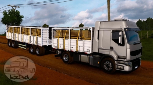 ETS2 - Renault Premium – Helvetica 2019 (1.42.x)