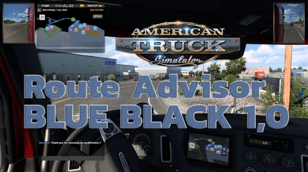 ATS - Route Advisor Blue Black V1.0 (1.42.x)