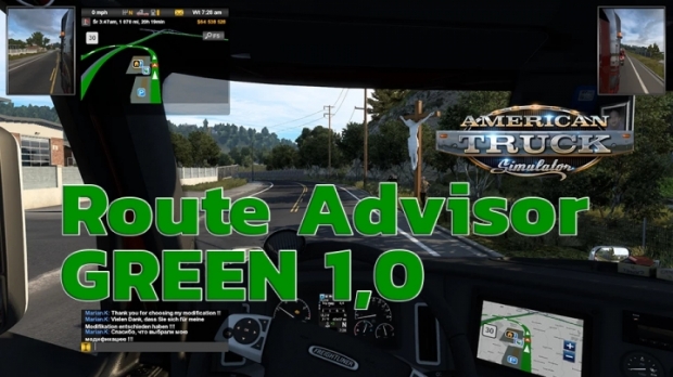 ATS - Route Advisor Green V1.0 (1.42.x)