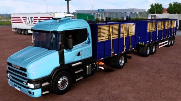 ETS2 - Scania 124g – Helvetica 2019 (1.42.x)
