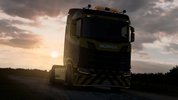 ETS2 - Scania 2016 Front Amber Position Lights V1.1 (1.43.x)