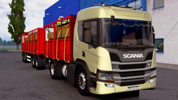 ETS2 - Scania P G R S – Helvetica 2019 Truck (1.42.x)