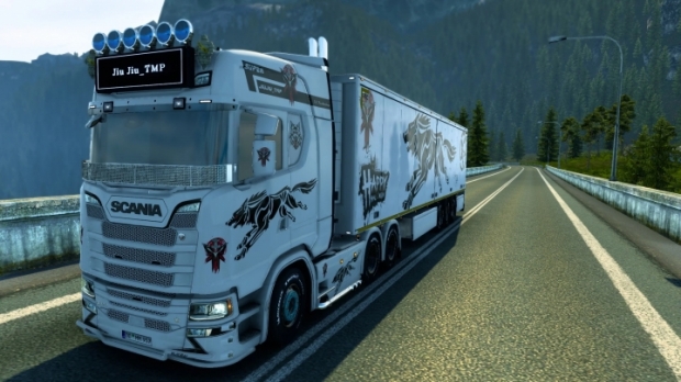 ETS2 - Scania S 2016 Wolf Skin V1.0 (1.42.x)
