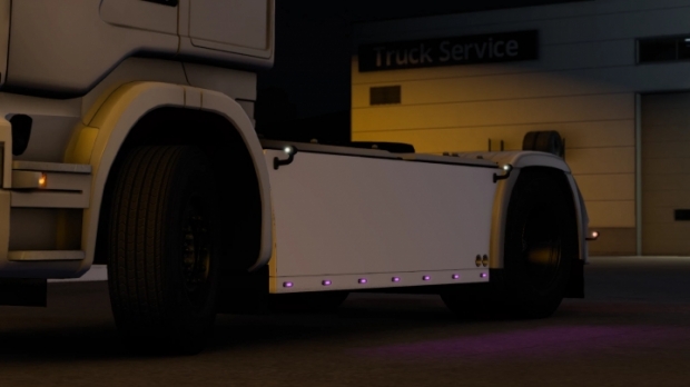 ETS2 - SCS Scania RJL + R&S 2009 Sideskirts Plate V2.4 (1.42.x)