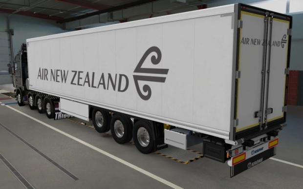 ETS2 - SCS Trailer Krone Cool Liner Air New Zealand 1.0 Skin (1.43.x)