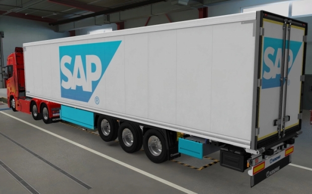 ETS2 - SCS Trailer Krone Cool Liner Sap Skin (1.42.x)