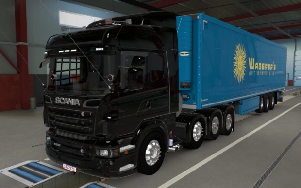 ETS2 - SCS Trailer Krone Cool Liner Waberers Skin (1.43.x)