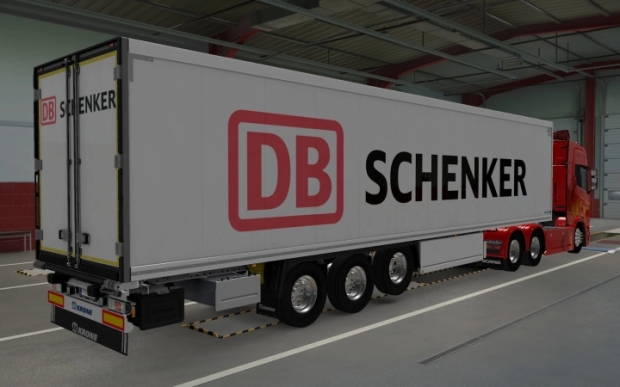 ETS2 - SCS Trailers Krone Cool Liner 14 Skins (1.42.x)