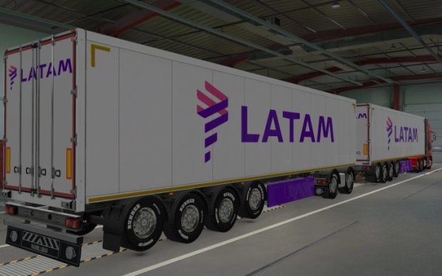 ETS2 - SCS Trailers Latam Skin (1.43.x)