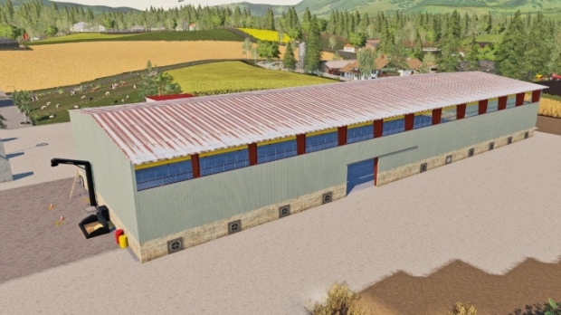 FS19 - Senik JRD / PD X2 Straw Storage Silo V1.0