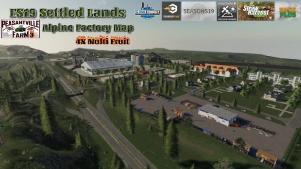 FS19 - Settled Lands Alpine Extreme Multi Fruit Production V1.0