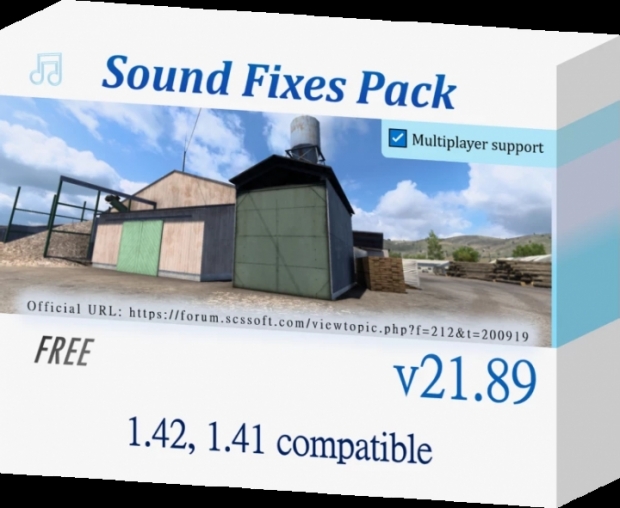 ATS - Sound Fixes Pack V21.89 (1.42.x)