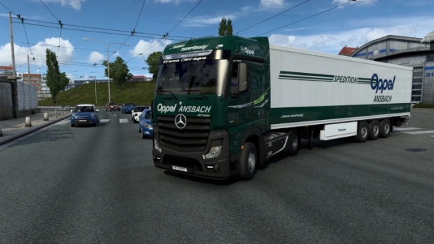 ETS2 - Spedition Oppel Skin V1.0 (1.42.x)