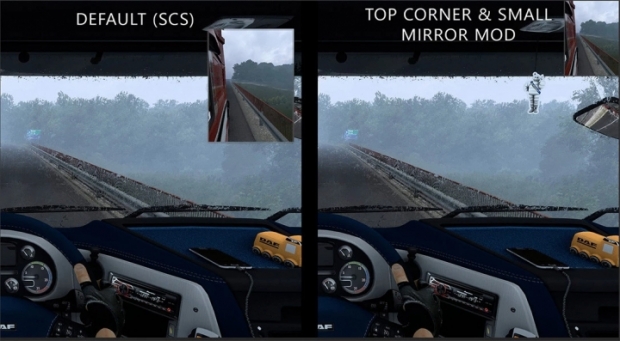 ATS - Top Corner & Small Mirrors V1.4 (1.43.x)
