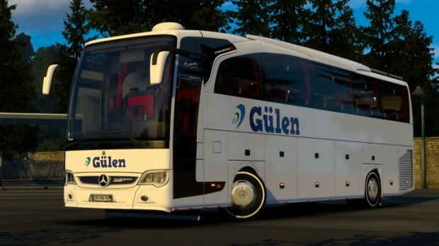 ETS2 - Travego SE 15 SHD 2015 Yozgat Gulen Truzim Skin V1.1 (1.42.x)