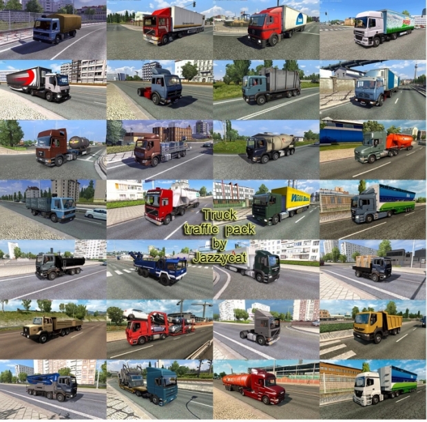 ETS2 - Truck Traffic Pack V6.1 (1.42.x)