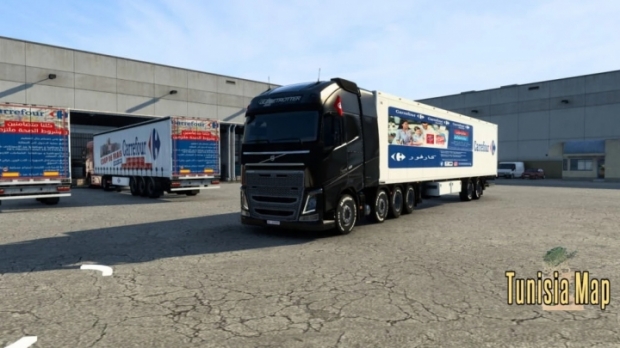 ETS2 - Tunisia Map V1.0 (1.43.x)