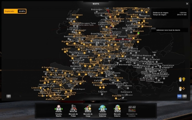 ETS2 - Ultra Zoom Map (1.43.x) | Euro Truck Simulator 2 | Mods.club