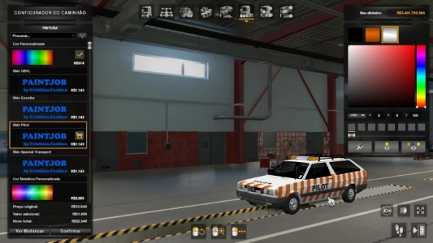 ETS2 - Volkswagen Parati (1.42.x)