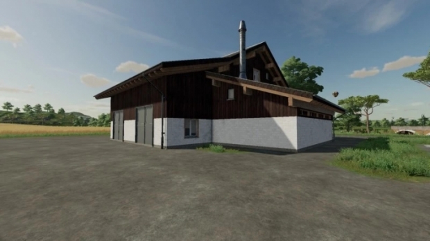 FS22 - Alpine Farm Garage V1.0