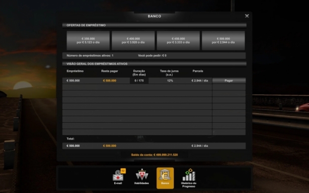 ETS2 - Bank with More Money and Time to Pay (1.43.x)