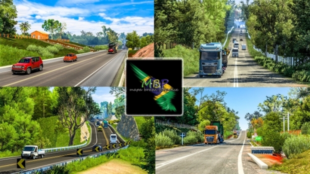 ETS2 - Brasil Paradise Map (1.43.x)