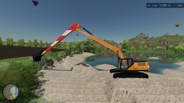 FS22 - Case CX250D Long Reach Excavator V1.0