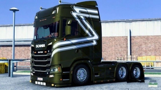 Ets Changeable Metallic Paintjob For The Scania Ng X Euro Truck Simulator Mods Club