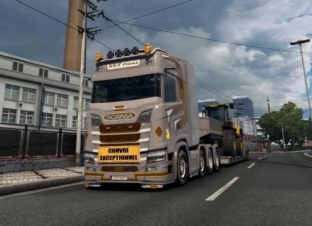 ETS2 - Convoi Exceptionnel Panel V1.5 (1.43.x)