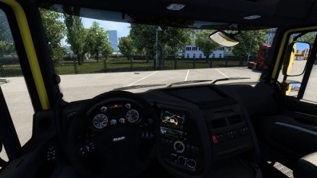 ETS2 - DAF XF 105 Dark Interior V1.1 (1.43.x)