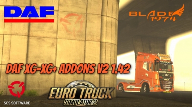 ETS2 - DAF XG/XG+ Addons V2.0 (1.42.x)