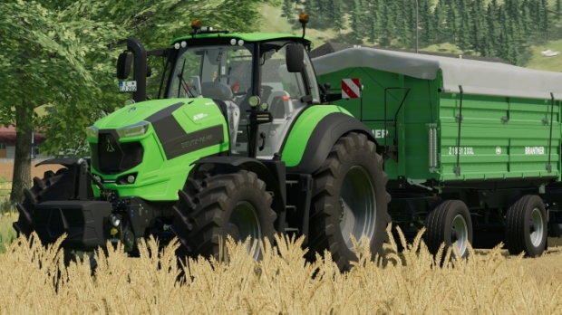 FS22 - Deutz-Fahr 8280TTV Original Interior V1.1