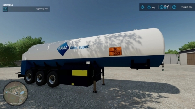 FS22 - Diesel Semi Trailer Aral V1.0