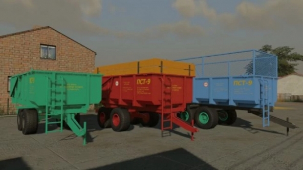 FS19 - Dump Trailer PST-9 V1.0.0.2