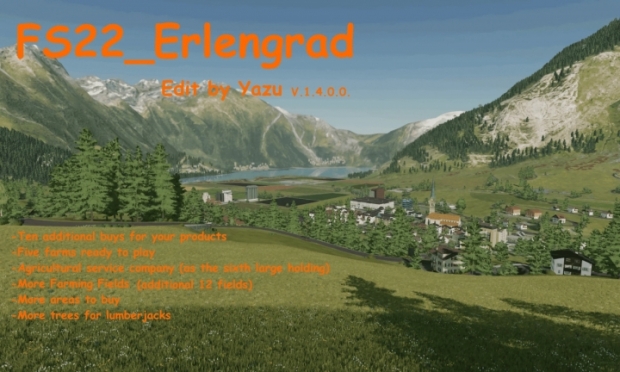 FS22 - Erlengrad Map V1.4