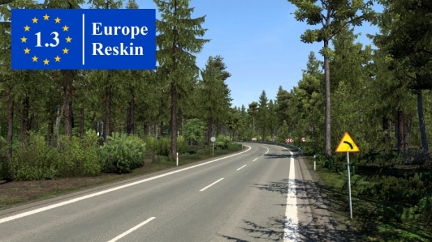 ETS2 - Europe Reskin V1.3 (1.43.x)