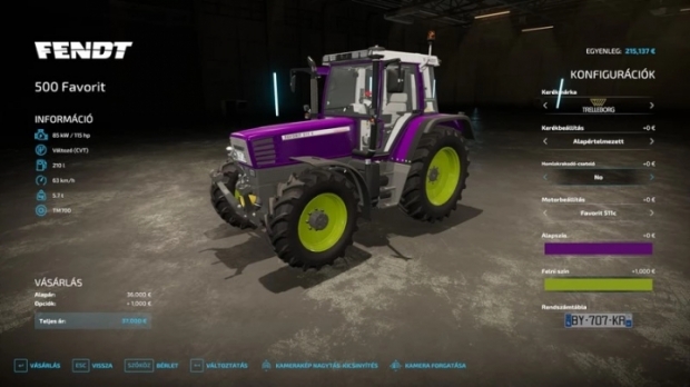 FS22 - Fendt Favorit 500 MC V1.0.0.1