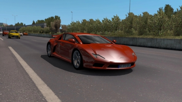 ETS2 - Fictional Cars Traffic Pack V1.4 (1.43.x)