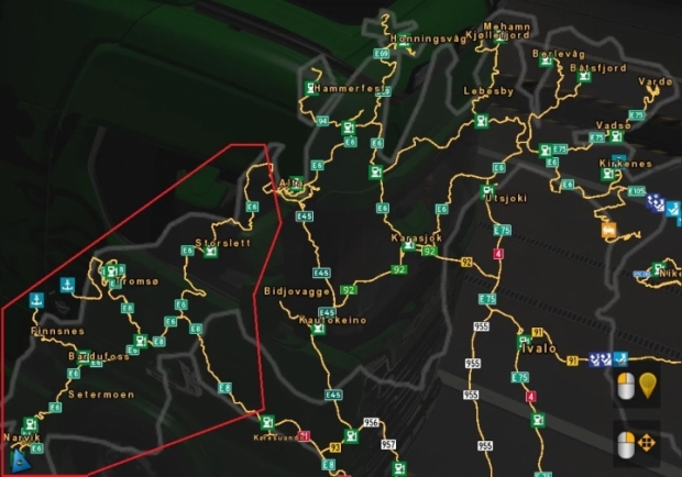 ETS2 - Finnmark Mod (1.43.x)