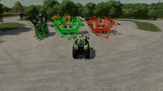 FS22 - Flexicoil ST820 Cultivator and Plow V1.0