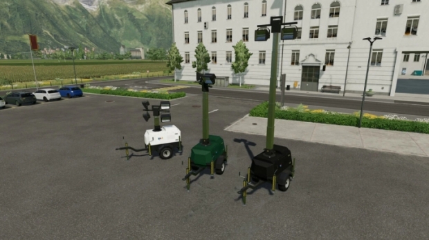 FS22 - Flood Light Trailer V1.0