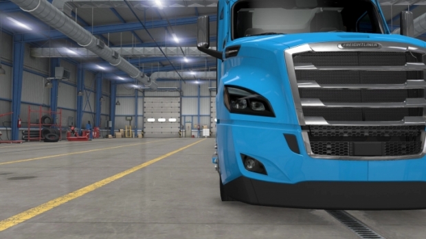 ATS - Freightliner Cascadia Chassis Tweaks V1.0 (1.43.x)