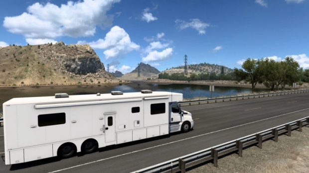 ATS - Freightliner Cascadia NRC RV Motorhome V1.4 (1.43.x)