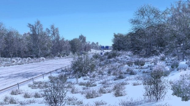 ETS2 - Frosty Winter Weather V9.0 (1.43.x)