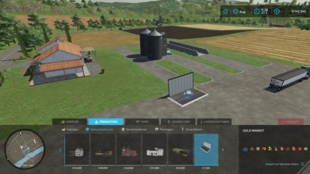 FS22 - Gold Market Buying Station V1.0.1