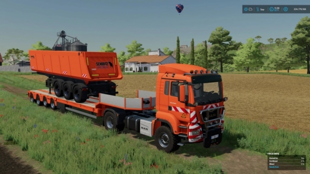 FS22 - Goldhofer 4Axle FlatBed V1.0