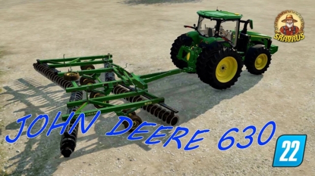 FS22 - John Deere 630 Realistic Folding Speed V1.2